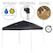 Flash Furniture 10'x10' Black Pop Up Event Canopy Tent JJ-GZ1010-BK-GG - alternate 2